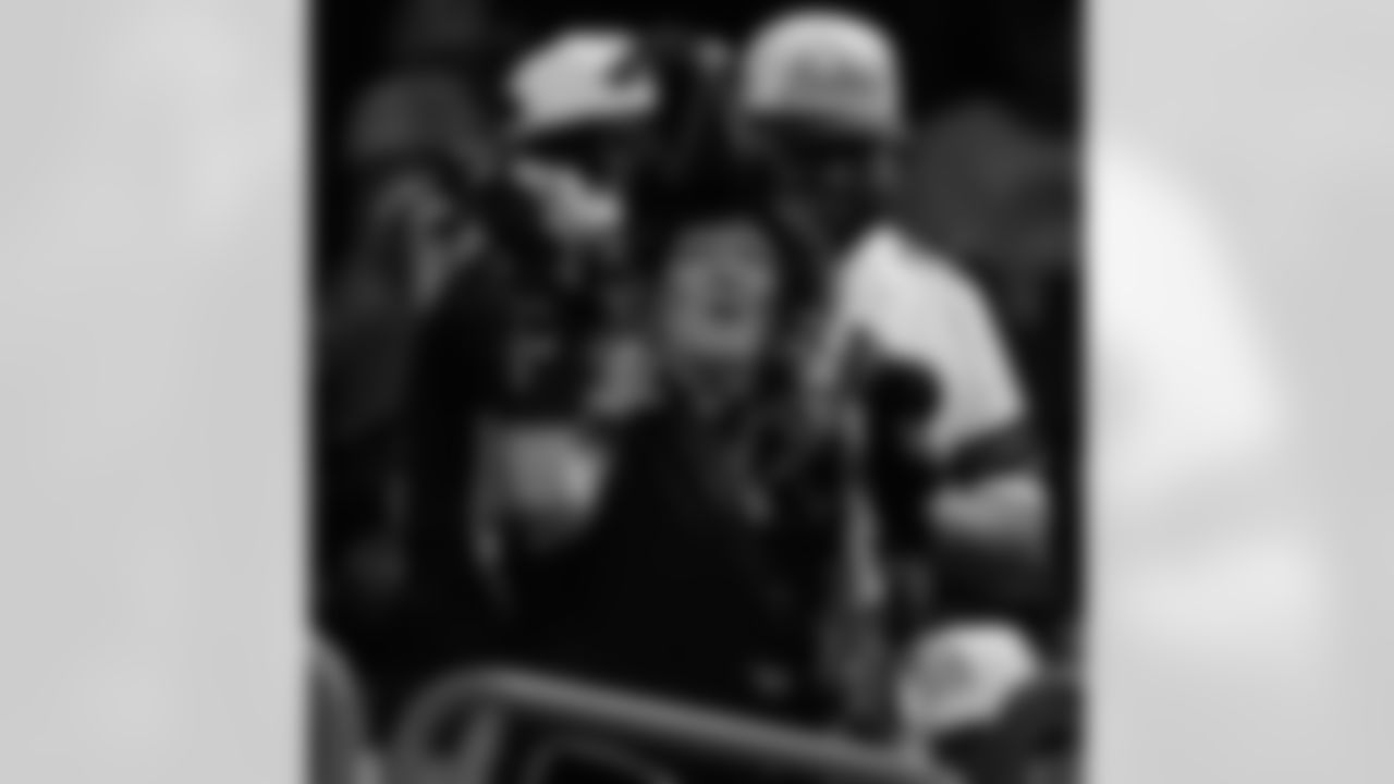 Check out the best fan photos during the New Orleans Saints game against the Carolina Panthers for Week 15 of the 2025 NFL season on Dec. 14, 2025 at Caesars Superdome.