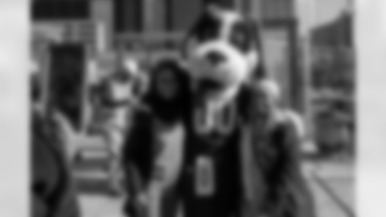 New Orleans Saints fans enjoyed the Week 15 entertainment in Champions Square ahead of the game against the Carolina Panthers during the 2025 NFL season on Dec. 14, 2025.