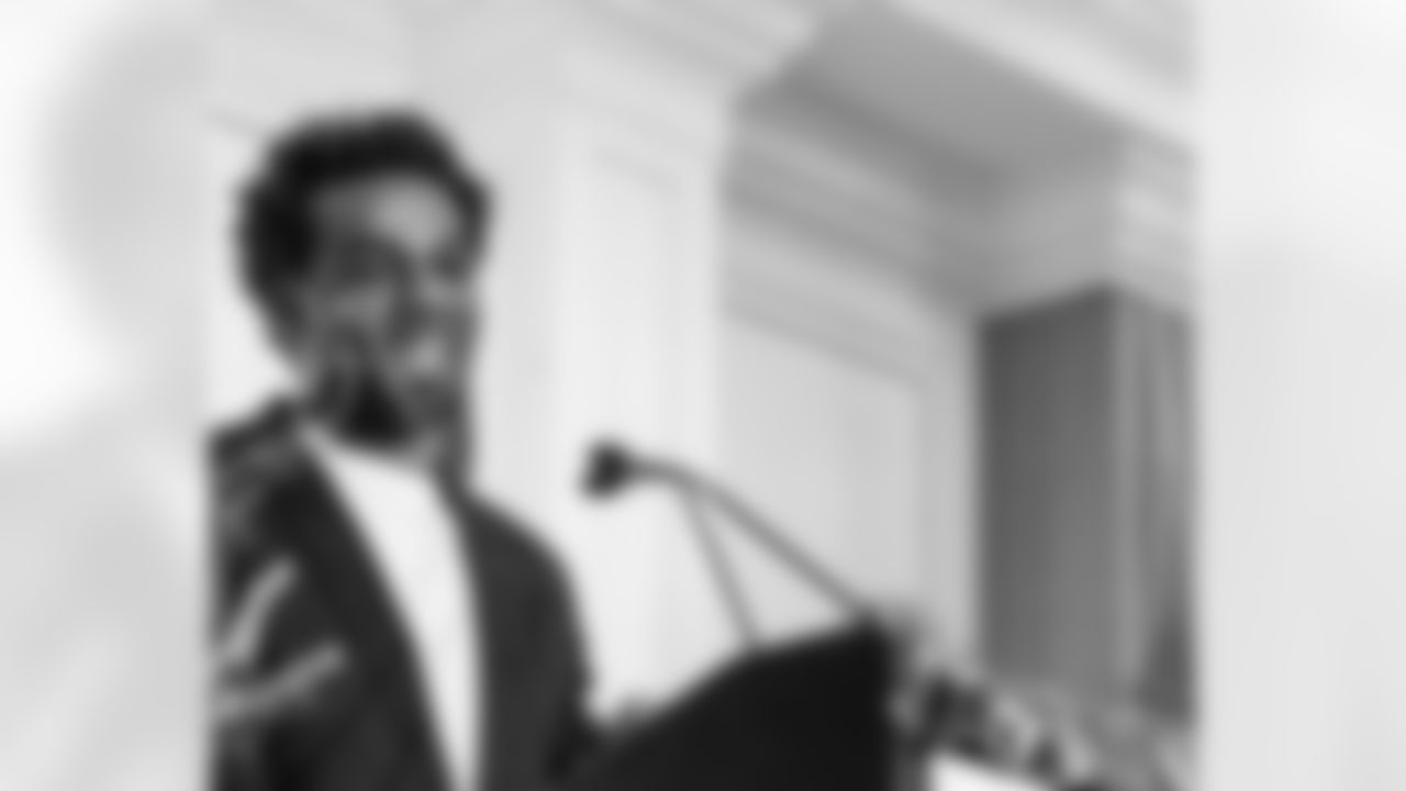 The New Orleans Saints honored Tracy Porter and Brett Maxie as the newest members inducted into the Saints Hall of Fame during a luncheon held on Friday, Dec. 12, 2025. Additionally, the late Ed Daniels was honored with the Joe Gemelli "Fleur de Lis" Award, and Steve Gleason received the inaugural Saints Hall of Fame Courage Award.