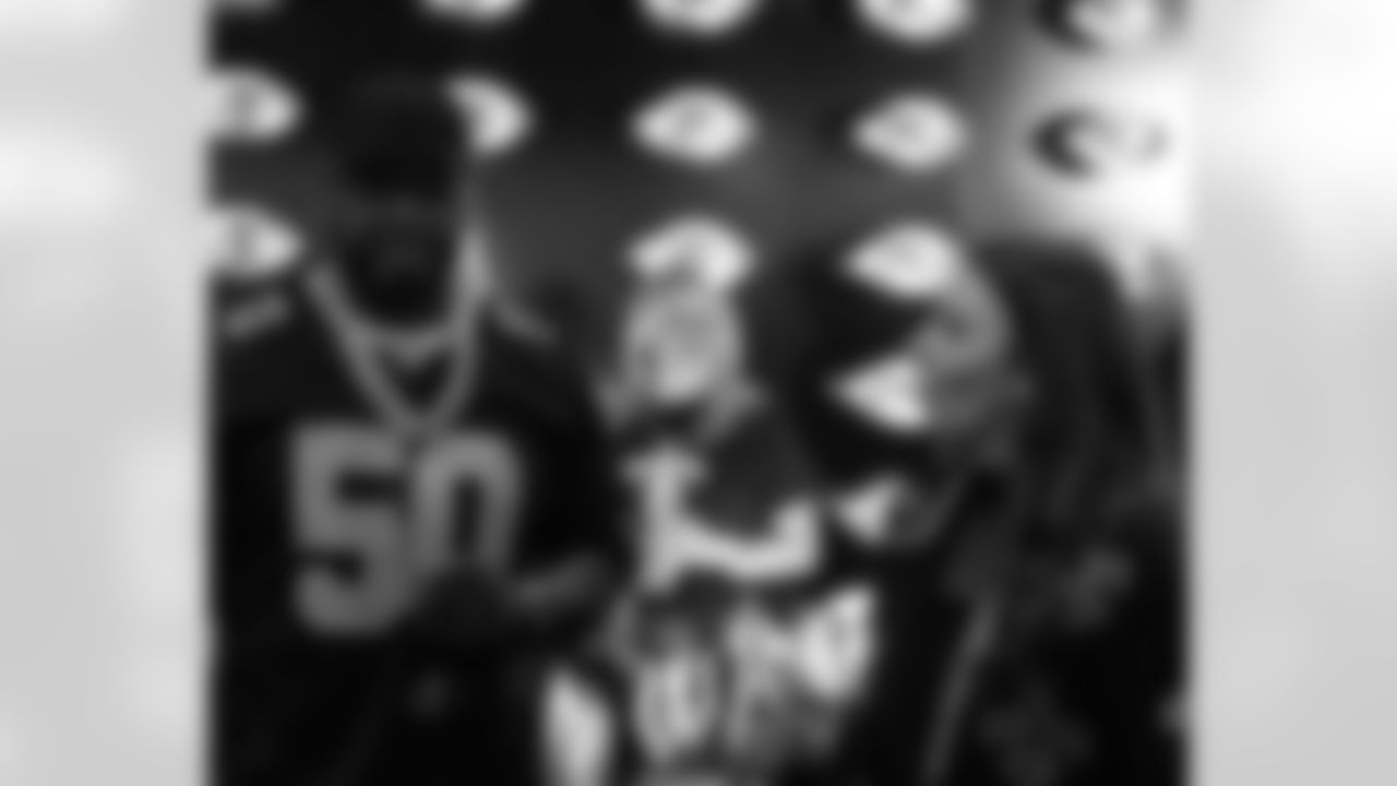 Rapper 50 Cent attended the New Orleans Saints game against the New York Jets for Week 16 of the 2025 NFL season on Dec. 21, 2025 at the Caesars Superdome.