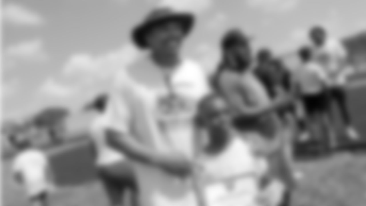 New Orleans Saints defensive end Payton Turner hosted a youth football camp alongside other pros from Westside High School in his hometown of Houston, Texas on Saturday, June 15, 2024.