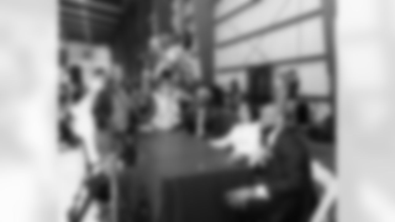 The New Orleans Saints hosted its 11th annual Sideline Pass holiday toy and gift drive in partnership with Saints owner and New Orleans Pelicans governor Gayle Benson and sideline reporter Jen Hale. Guests enjoyed appearances from defensive end Cam Jordan and tight end Juwan Johnson, plus the Saints Cheer Krewe, PelSquad, and more at the Ochsner Sports Performance Center on Tuesday, Nov. 25, 2025.