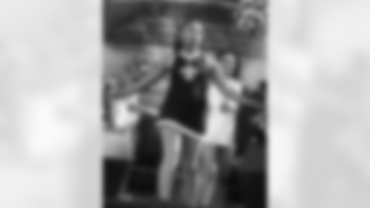 New Orleans Saints fans enjoyed the Week 12 entertainment in Champions Square ahead of the game against the Atlanta Falcons during the 2025 NFL season on Nov. 23, 2025.