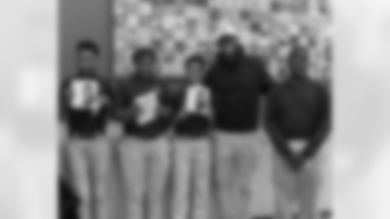 New Orleans Saints safety Terrell Burgess delivered 40 Sony headphones to 6th and 7th grade students at Good Shepherd School on Tuesday, Dec. 16, 2025, in partnership with The 18th Ward. The donation was part of Burgess' own community initiative to bring holiday cheer to students ahead of the holiday season.