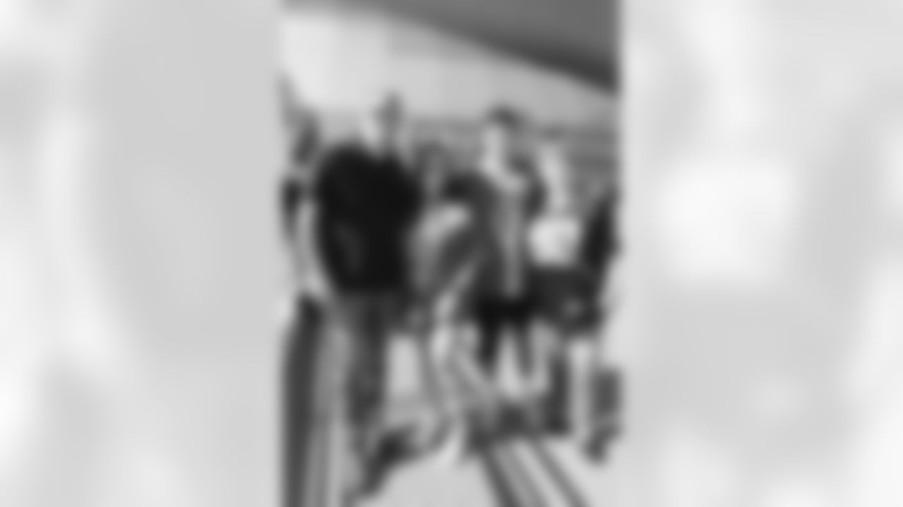 New Orleans Saints fans enjoyed the Week 12 entertainment in Champions Square ahead of the game against the Atlanta Falcons during the 2025 NFL season on Nov. 23, 2025.