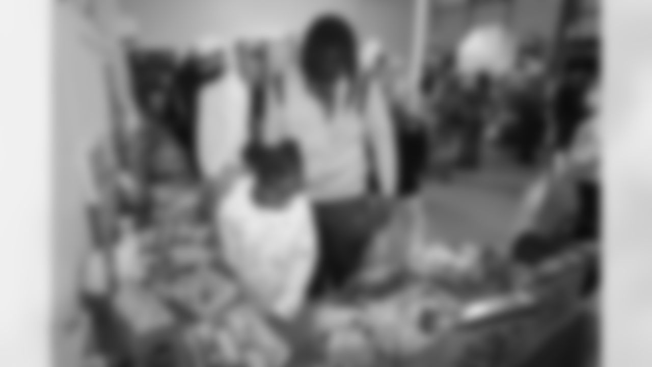 New Orleans Saints center/guard Cesar Ruiz hosted a holiday toy giveaway at the New Orleans Women and Children's Center on Tuesday, Dec. 16, 2025. The event also featured appearances by fellow Saints players center Erik McCoy, linebacker Torricelli Simpkins III, wide receiver Easton Kilty, and offensive tackle William Sherman to spread holiday cheer to children and families in the community.