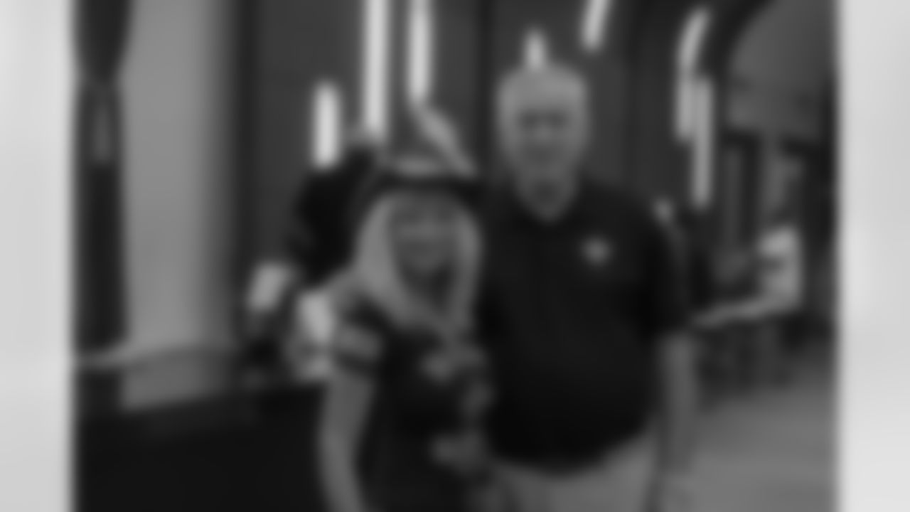 Members of the Touchdown Club of New Orleans watched Saints Training Camp Practice in the Caesars Superdome and meet with team members following practice on Aug. 20, 2025. They then toured the locker room and field, before enjoying a meal and raffling off prizes.