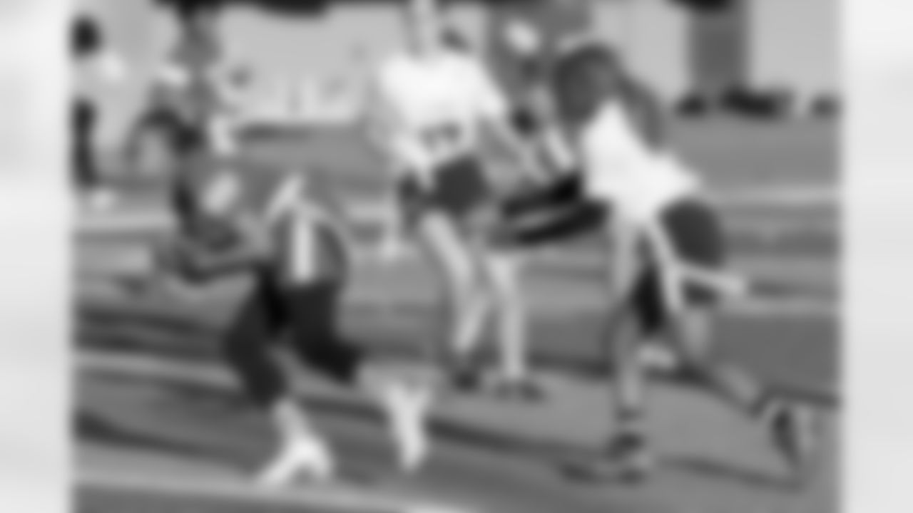 Check out the best Week 1 action shots as six teams competed on Thursday, April 4 as part of the 2024 Saints Girls High School Flag Football season.