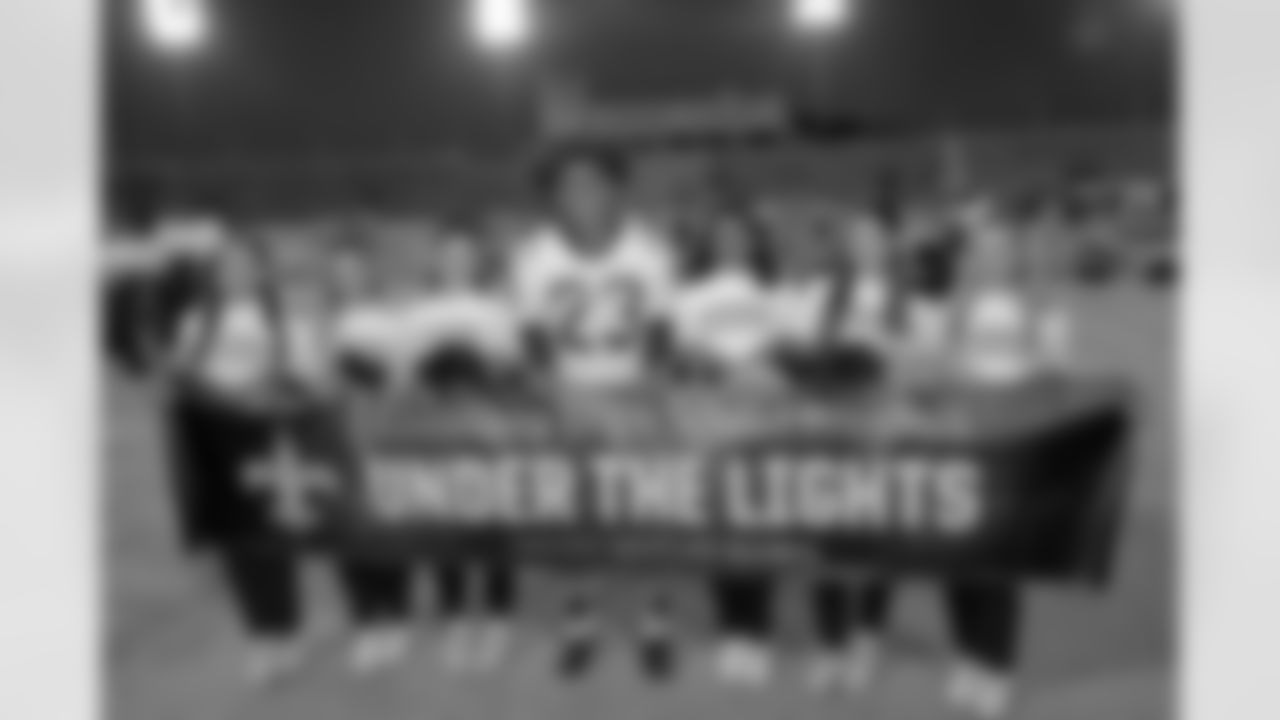 Joined by Saints legend Buford Jordan, the Brother Martin Crusaders hosted the Warren Easton Fighting Eagles during Louisiana High School Football Under the Lights at Tad Gormley Stadium presented by Venture Global on Friday, October 31, 2025.