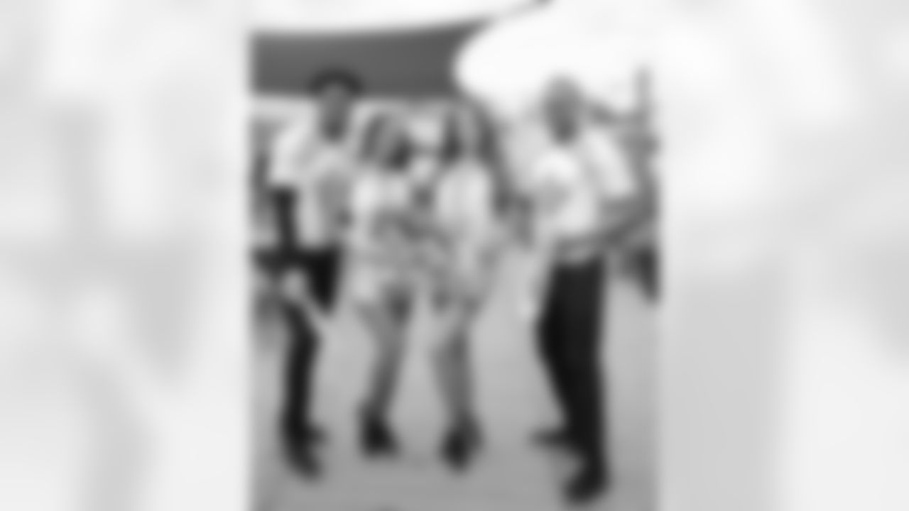 The New Orleans Saints hosted a watch party presented by Bud Light for their game against the Tennessee Titans on Dec. 28, 2025 at Bayou Beer Garden in New Orleans, Louisiana. Members of the Saints Cheer Krewe were in attendance and interacting with fans during the event.