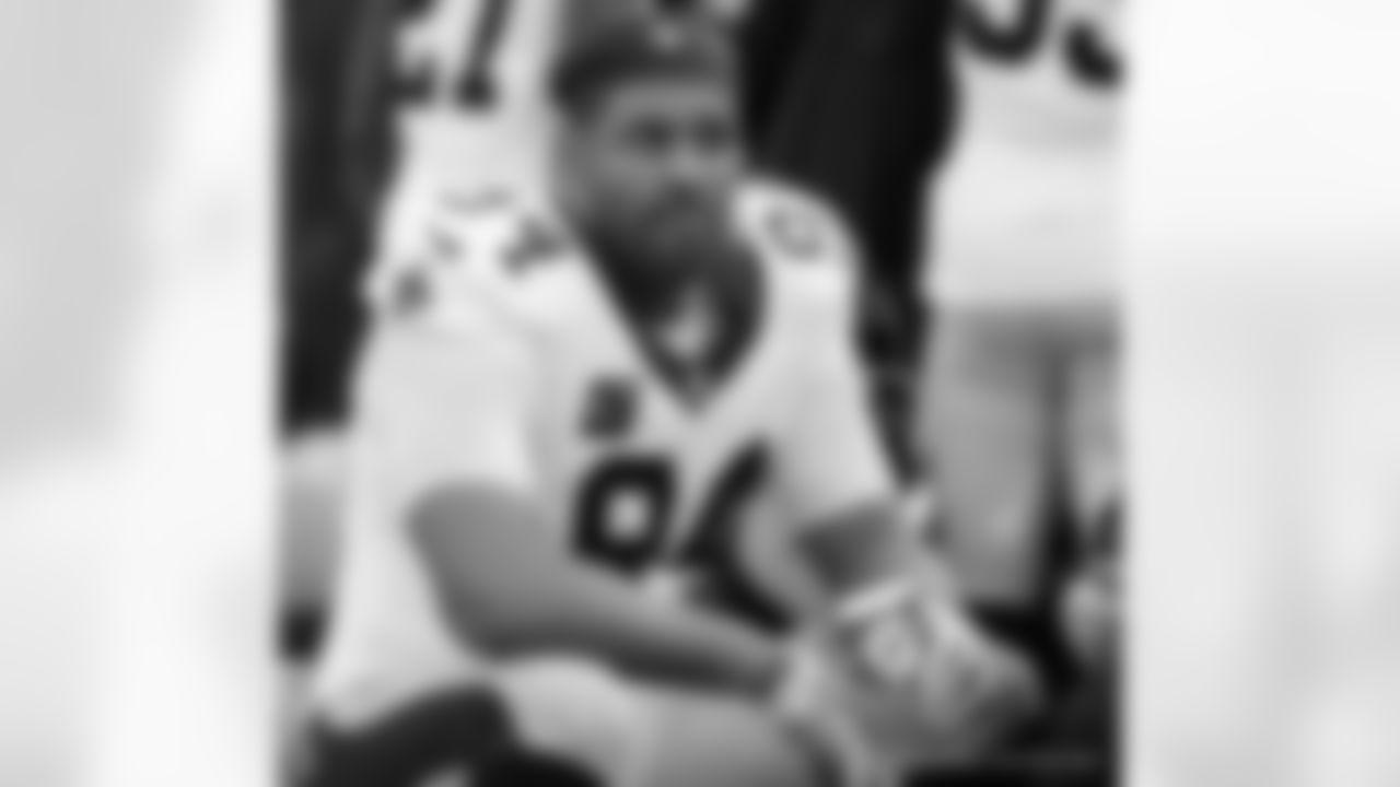 Check out the game action photos from the New Orleans Saints game against the Tampa Bay Buccaneers for Week 14 of the 2025 NFL season on Dec. 7, 2025 at Raymond James Stadium.