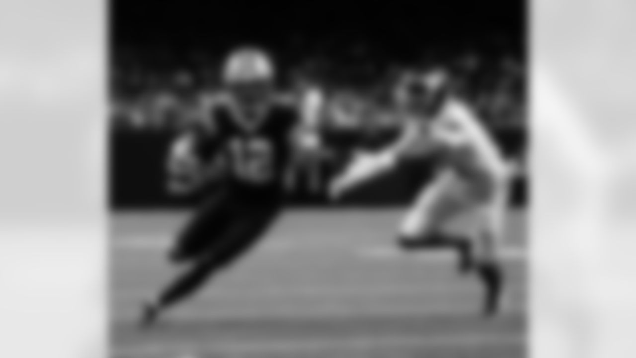 Check out the game action photos from the New Orleans Saints game against the New York Giants for Week 5 of the 2025 NFL season on Oct. 5, 2025 at Caesars Superdome.