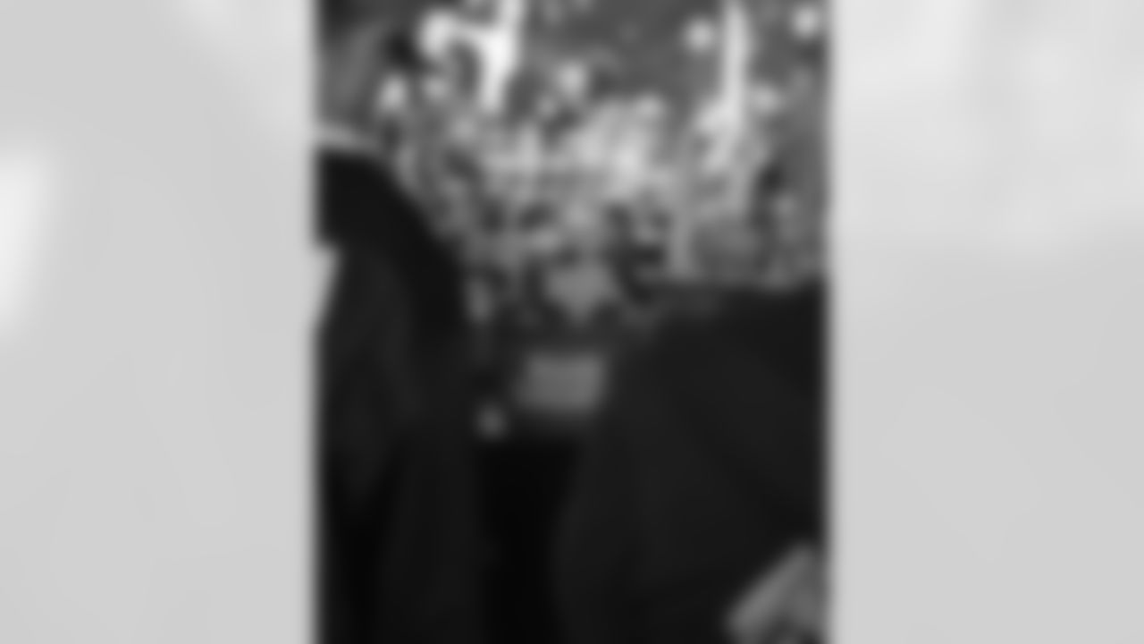 The New Orleans Saints hosted a watch party presented by Bud Light for their game against the Atlanta Falcons on Jan. 4, 2026 at Parlay's in New Orleans, Louisiana. Members of the Saints Cheer Krewe and Sir Saint were in attendance and interacting with fans during the event.