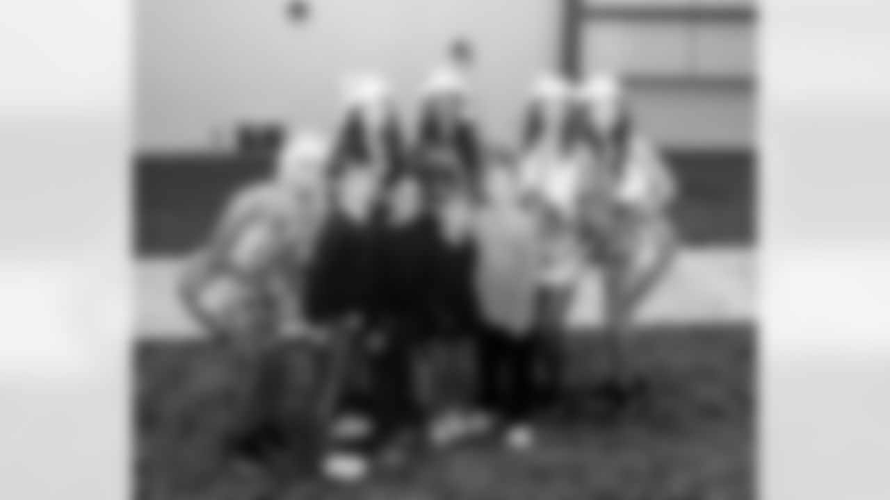 The New Orleans Saints hosted its 11th annual Sideline Pass holiday toy and gift drive in partnership with Saints owner and New Orleans Pelicans governor Gayle Benson and sideline reporter Jen Hale. Guests enjoyed appearances from defensive end Cam Jordan and tight end Juwan Johnson, plus the Saints Cheer Krewe, PelSquad, and more at the Ochsner Sports Performance Center on Tuesday, Nov. 25, 2025.