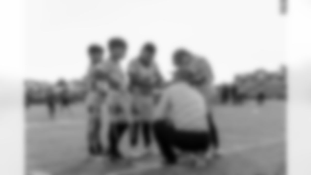 The New Orleans Saints host a NFL regional flag football tournament at the Shine on Airline and the Ochsner Sports Performance Center on November 1, 2025. The regional tournament included flag football for all youth athletes between the ages of 8U and 17U for the girls' bracket and 8U and 14U for the coed bracket.