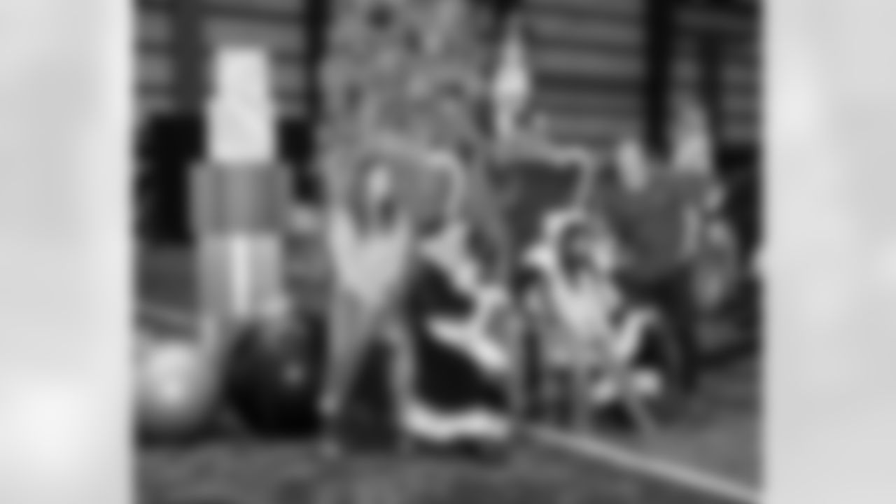 The New Orleans Saints hosted its 11th annual Sideline Pass holiday toy and gift drive in partnership with Saints owner and New Orleans Pelicans governor Gayle Benson and sideline reporter Jen Hale. Guests enjoyed appearances from defensive end Cam Jordan and tight end Juwan Johnson, plus the Saints Cheer Krewe, PelSquad, and more at the Ochsner Sports Performance Center on Tuesday, Nov. 25, 2025.