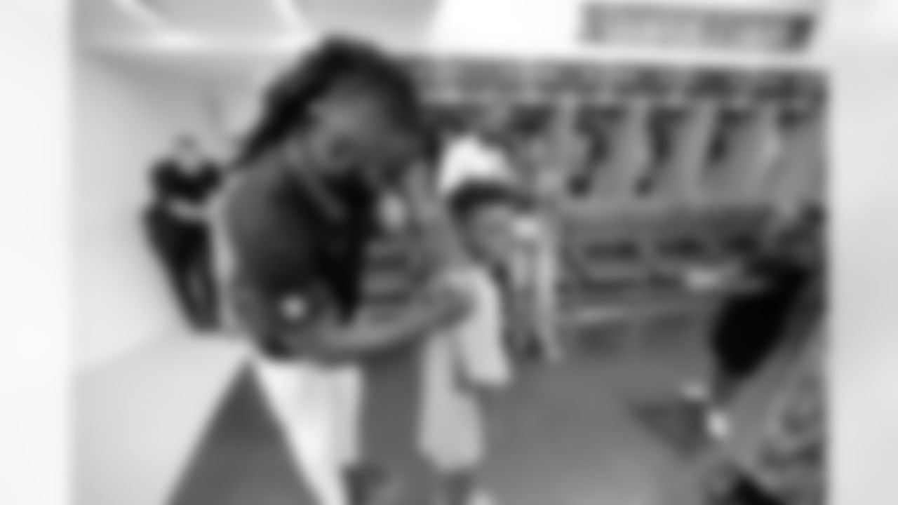 New Orleans Saints linebacker Demario Davis joined local youth flag football teams for a tour of Parc des Princes, home of the Paris St-Germain F.C., on Friday, July 11, 2025.