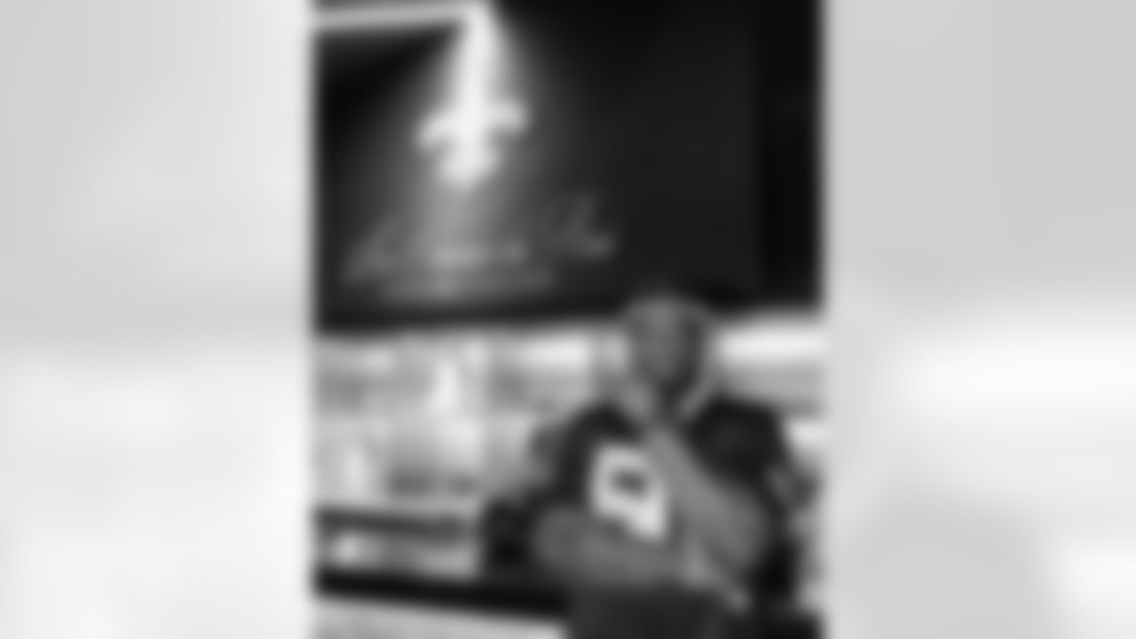 Rapper 50 Cent attended the New Orleans Saints game against the New York Jets for Week 16 of the 2025 NFL season on Dec. 21, 2025 at the Caesars Superdome.