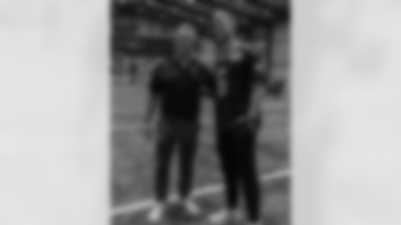 The New Orleans Saints and Dudley DeBosier hosted members of the Army, Marines, Air Force, Navy, and Coast Guard at the Ochsner Sports Performance Center for the 2026 Battle of the Branches on Thursday, January 29. Saints legend Pat Swilling, former defensive end Buford Jordan, and former kicker Greg Fassitt, along with Saints quarterback Tyler Shough and center Erik McCoy, were in attendance for the round-robin tournament featuring challenges such as tug-of-war, the 40-yard dash, and field goal kicking.