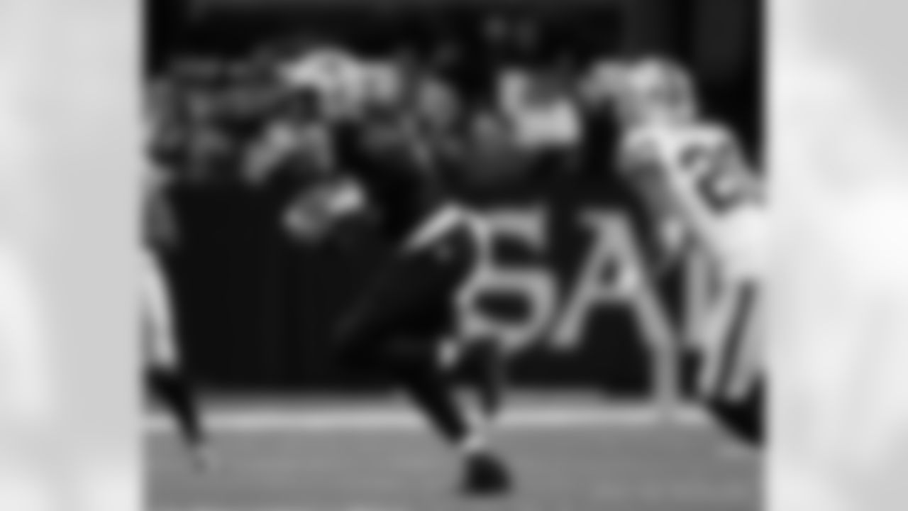 Check out the game action photos from the New Orleans Saints game against the Las Vegas Raiders for Week 17 of the 2024 NFL Season on Dec. 29, 2024 at Caesars Superdome.