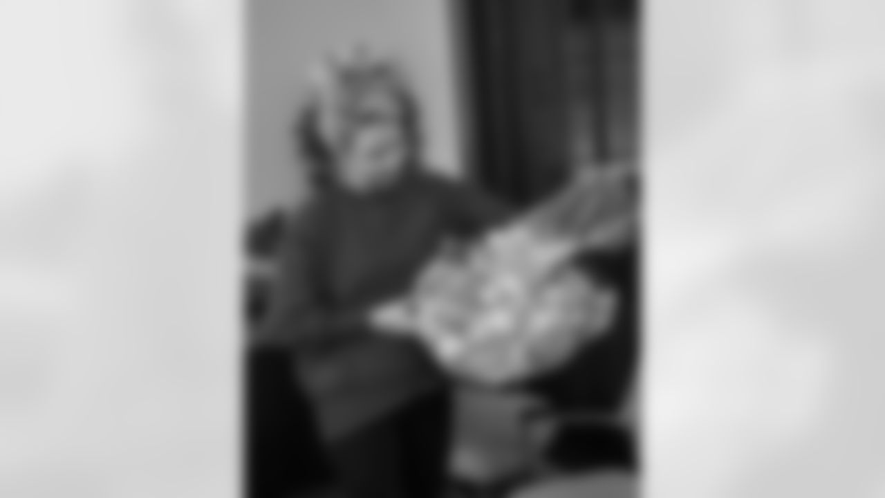 New Orleans Saints legend Daryl Terrell joined the team and Dudley DeBosier to build care kits for victims of domestic violence in Baton Rouge on Monday, January 26, 2026. The care packages were donated to the Capital Area Family Justice Center.