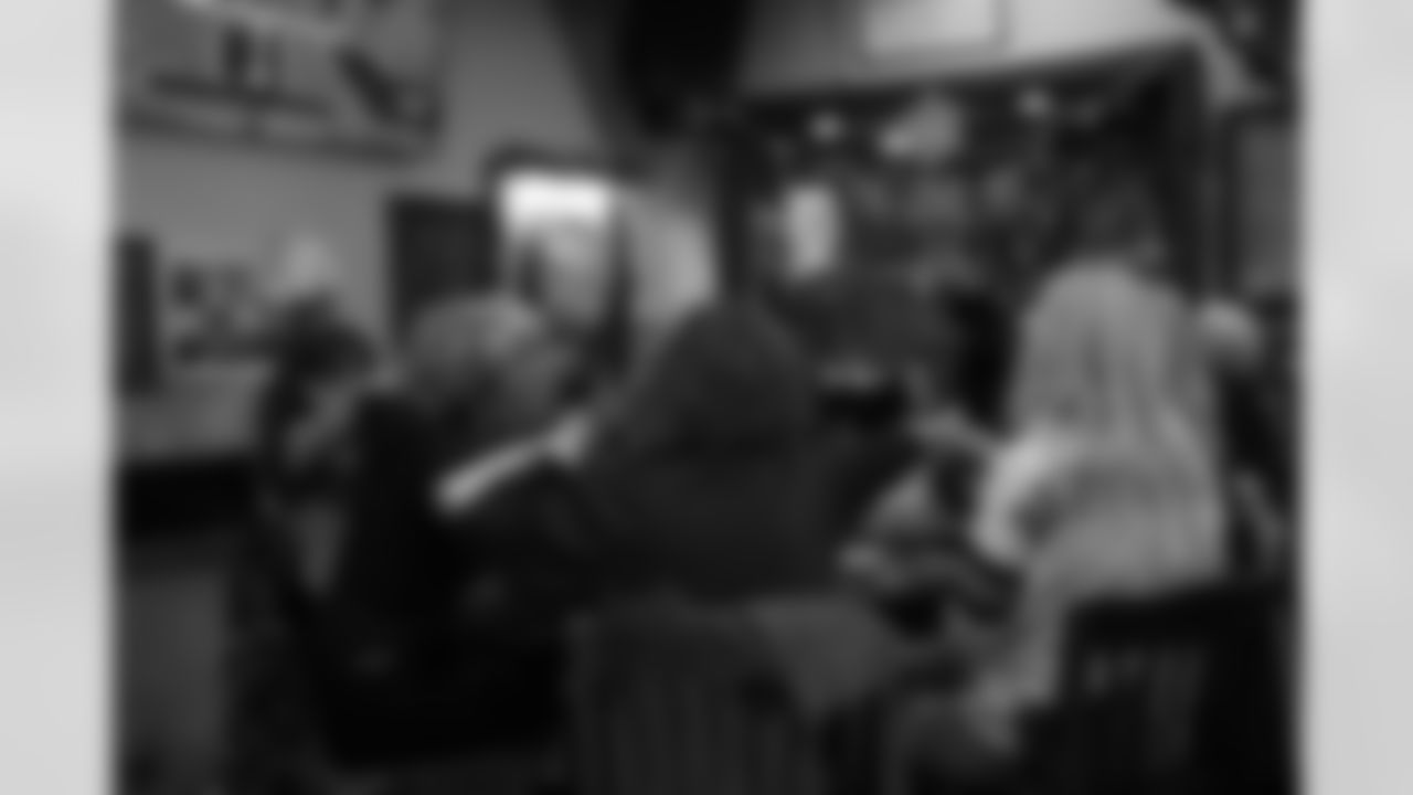 The New Orleans Saints hosted a watch party presented by Bud Light for their game against the Atlanta Falcons on Jan. 4, 2026 at Parlay's in New Orleans, Louisiana. Members of the Saints Cheer Krewe and Sir Saint were in attendance and interacting with fans during the event.