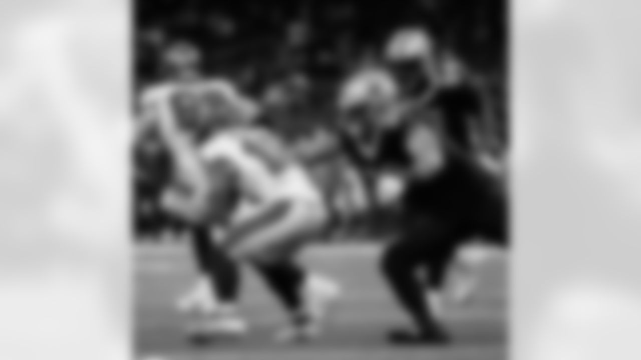 Check out the game action photos from the New Orleans Saints game against the Tampa Bay Buccaneers for Week 8 of the 2025 NFL season on Oct. 26, 2025 at the Caesars Superdome.