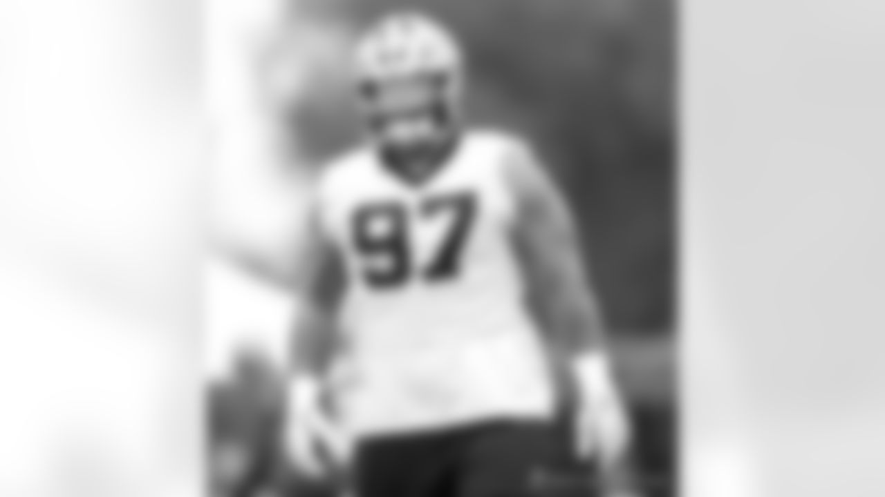 New Orleans Saints players participate in Day 1 of 2025 Saints Minicamp at the Ochsner Sports Performance Center on Tuesday, June 10, 2025.