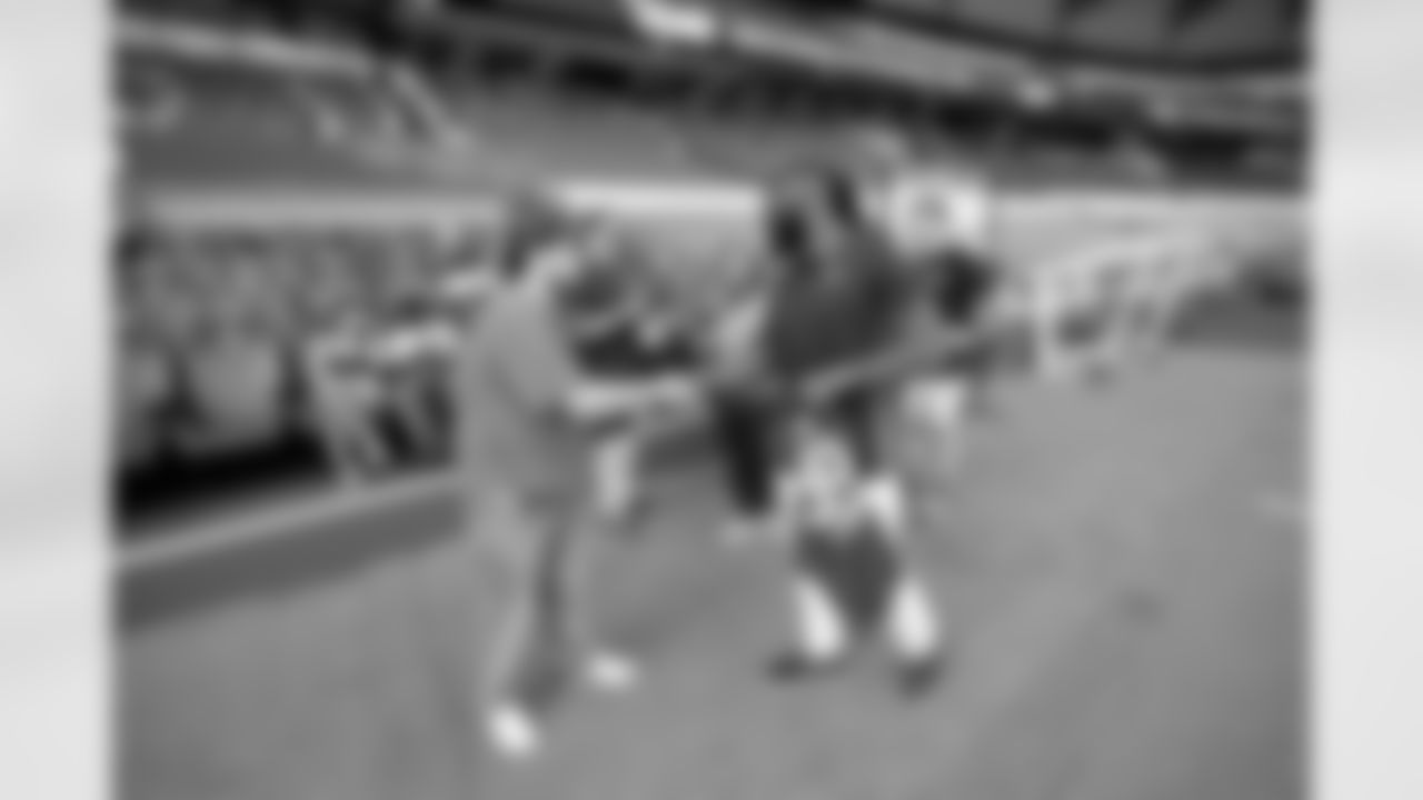 New Orleans Saints linebacker Demario Davis joined local youth flag football teams for a tour of Parc des Princes, home of the Paris St-Germain F.C., on Friday, July 11, 2025.
