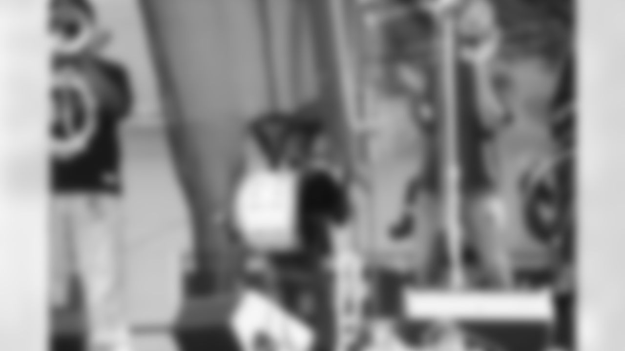 New Orleans Saints fans enjoyed the Week 12 entertainment in Champions Square ahead of the game against the Atlanta Falcons during the 2025 NFL season on Nov. 23, 2025.