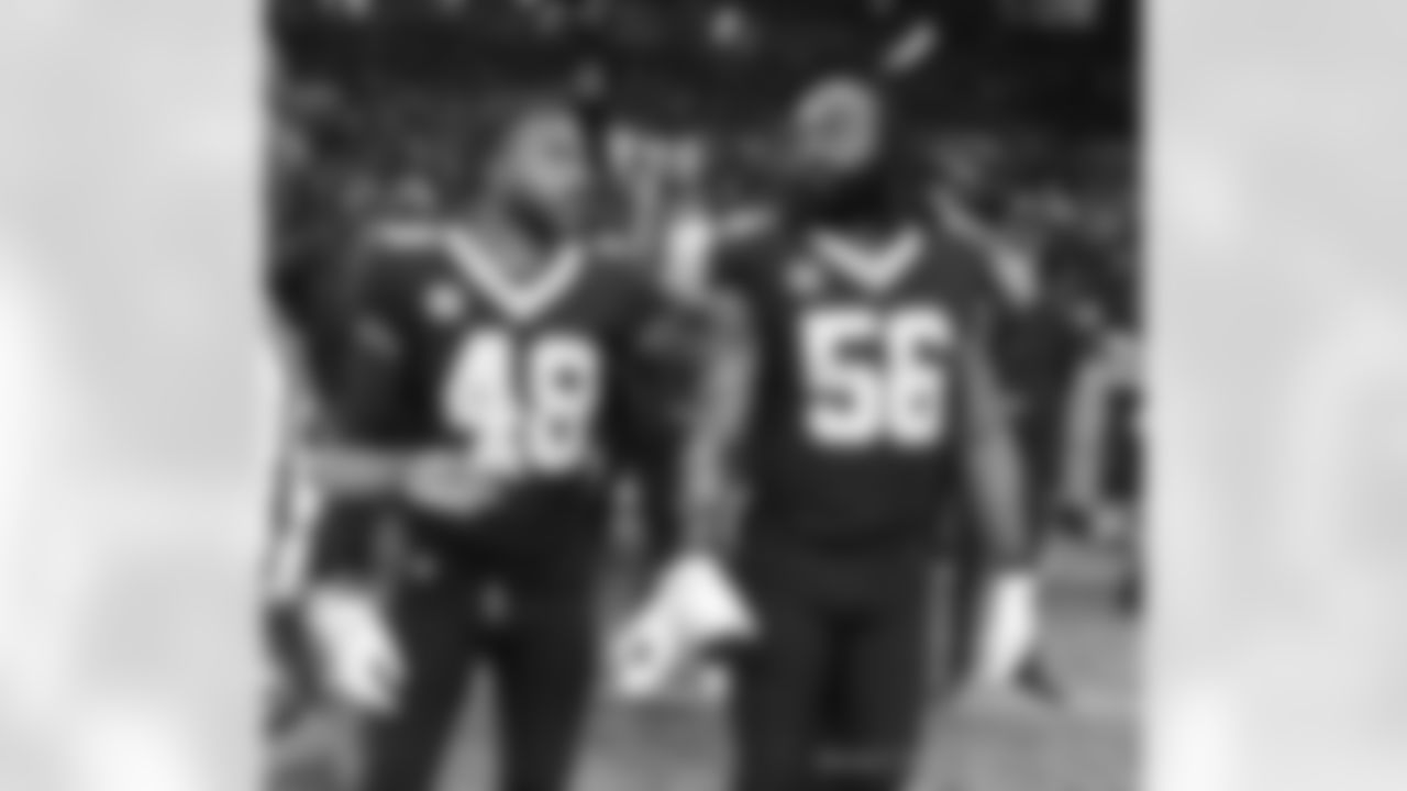 Check out the pregame warm-ups from the New Orleans Saints game against the New York Giants in Week 15 of the 2023 NFL season.