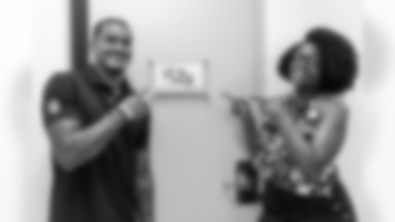New Orleans Saints cornerback Alontae Taylor unveiled a new uniform and supplies closet he donated for students at The Leah Chase School on May 19, 2025.