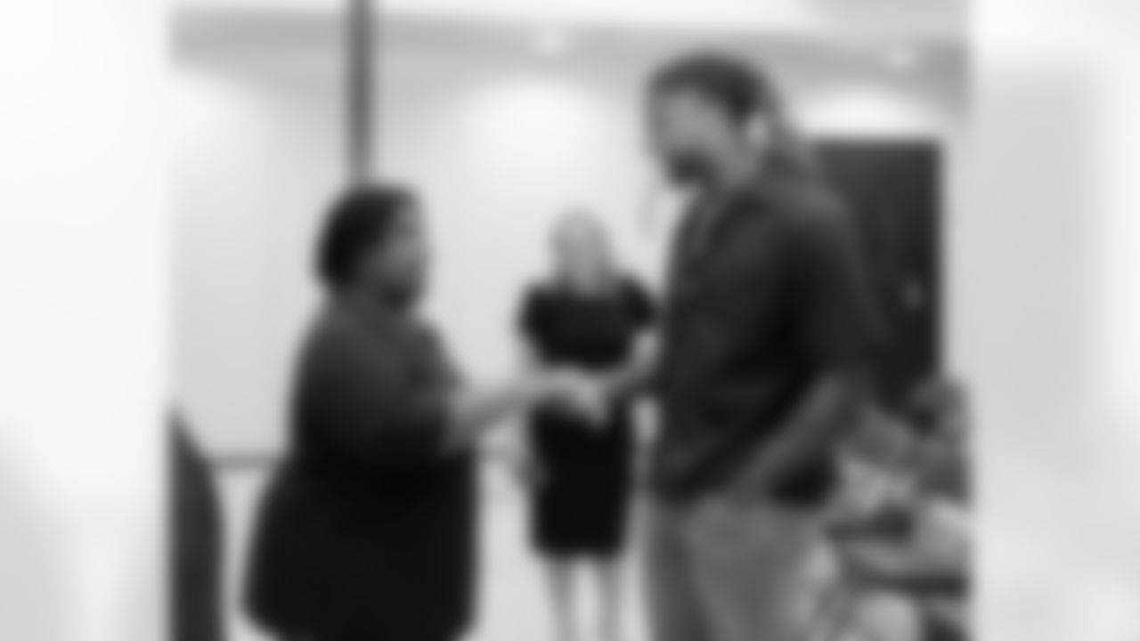 New Orleans Saints safety Justin Reid hosted CPR education event with the American Heart Association at John Ehret High School to unveil his custom My Cause, My Cleats design on Tuesday, Nov. 18, 2025.