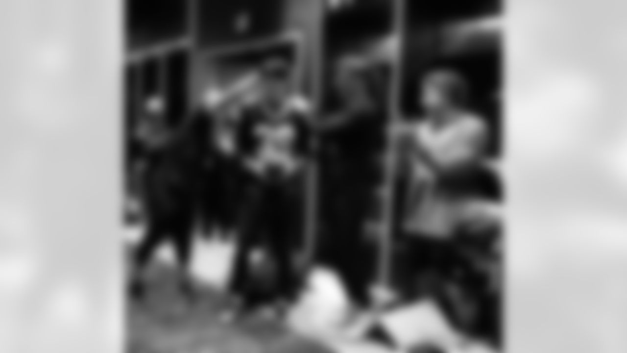 Head inside the New Orleans Saints locker room postgame after the Saints' win against the Carolina Panthers in Week 15 of the 2025 NFL Season presented by Bud Light.