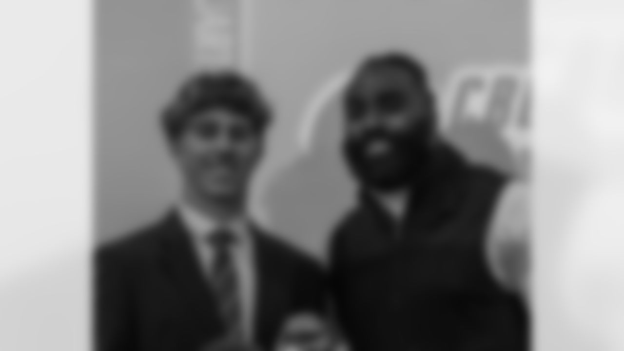 New Orleans Saints linebacker Demario Davis shared his inspiring story at the final Quarterbacks Club meeting of the year as well as awarded trophies to each 2025 High School Football Player of the Week at the Cannery on Monday, Dec. 16, 2025.