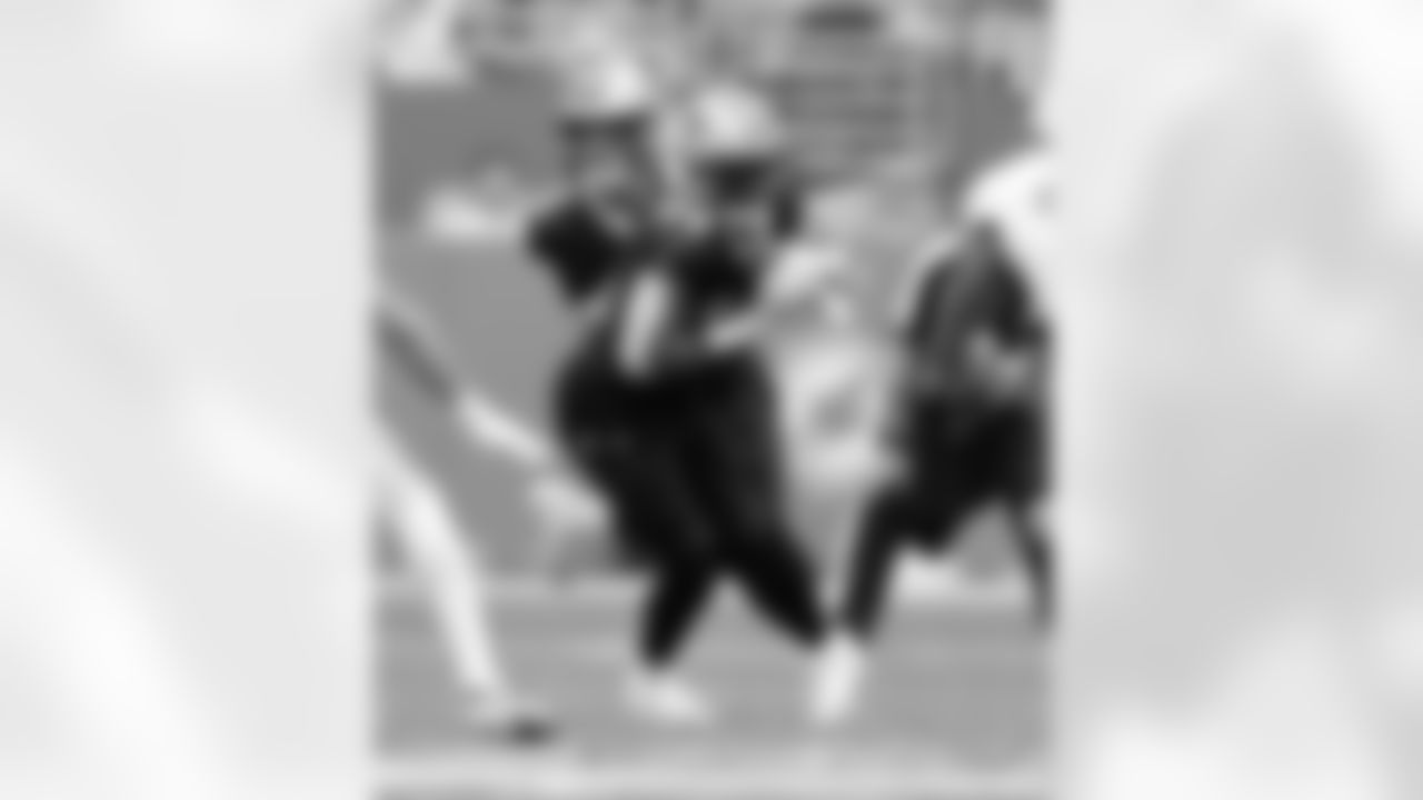 Check out the best photos of the New Orleans offense in their game against the Miami Dolphins for Week 13 of the 2025 NFL season on Nov. 30, 2025 at Hard Rock Stadium.