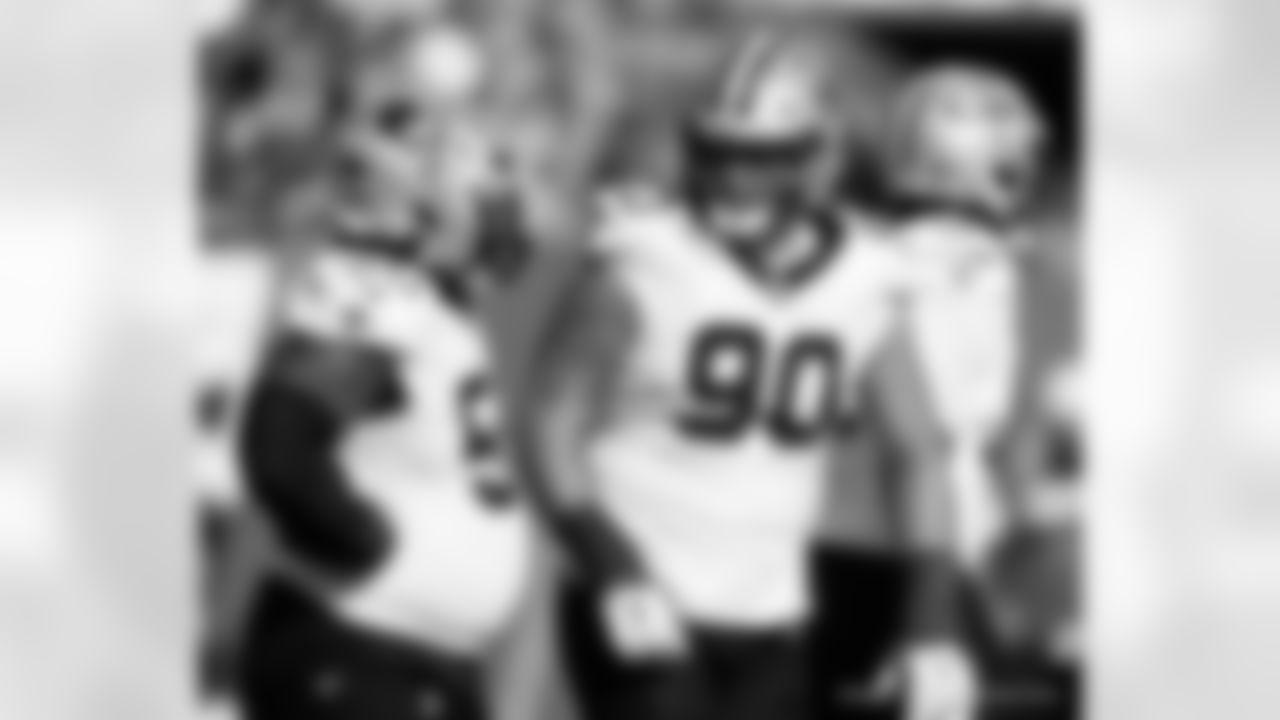 Check out the game action photos from the New Orleans Saints game against the Tampa Bay Buccaneers for Week 18 of the 2024 NFL Season on Jan. 5, 2025 at Raymond James Stadium.