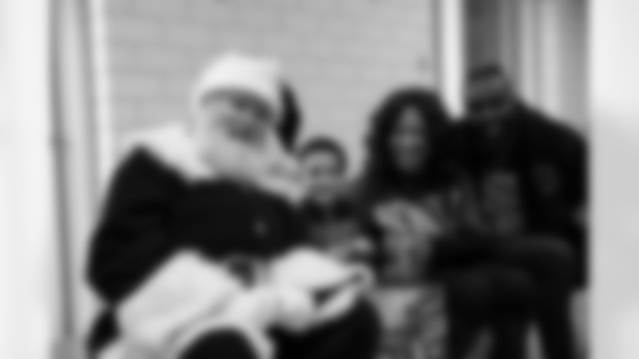 New Orleans Saints linebacker Demario Davis and his wife Tamela, through their Devoted Dreamers Foundation, teamed up with the Beignet Fest Foundation to gift holiday presents to 50 kids from Camp Benny on Wednesday, Dec. 10, 2025.