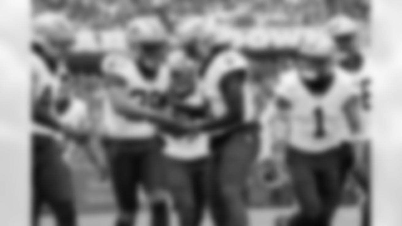 Check out the game action photos from the New Orleans Saints game against the Chicago Bears for Week 7 of the 2025 NFL season on Oct. 19, 2025 at Soldier Field.