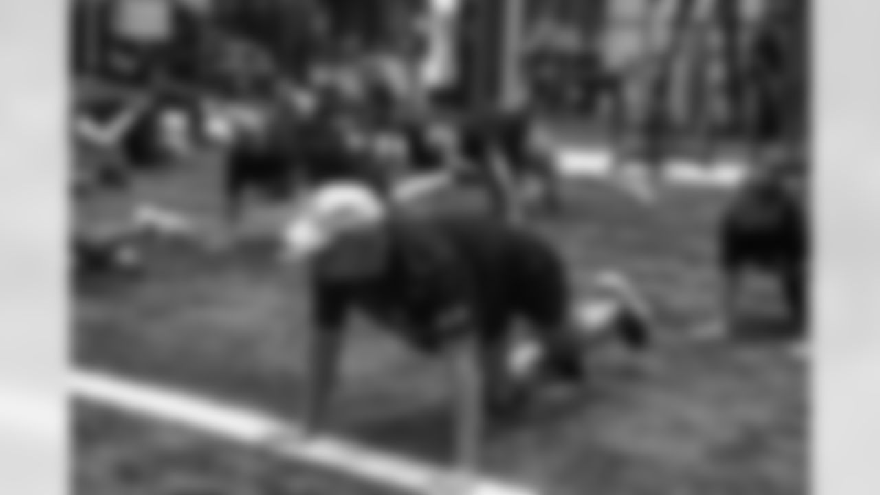 New Orleans Saints and Verizon hosted an MVP community workout with Saints legends Devery Henderson, Garrett Hartley, and Michael Lewis at the Ochsner Sports Performance Center on Wednesday, Nov. 19, 2025.