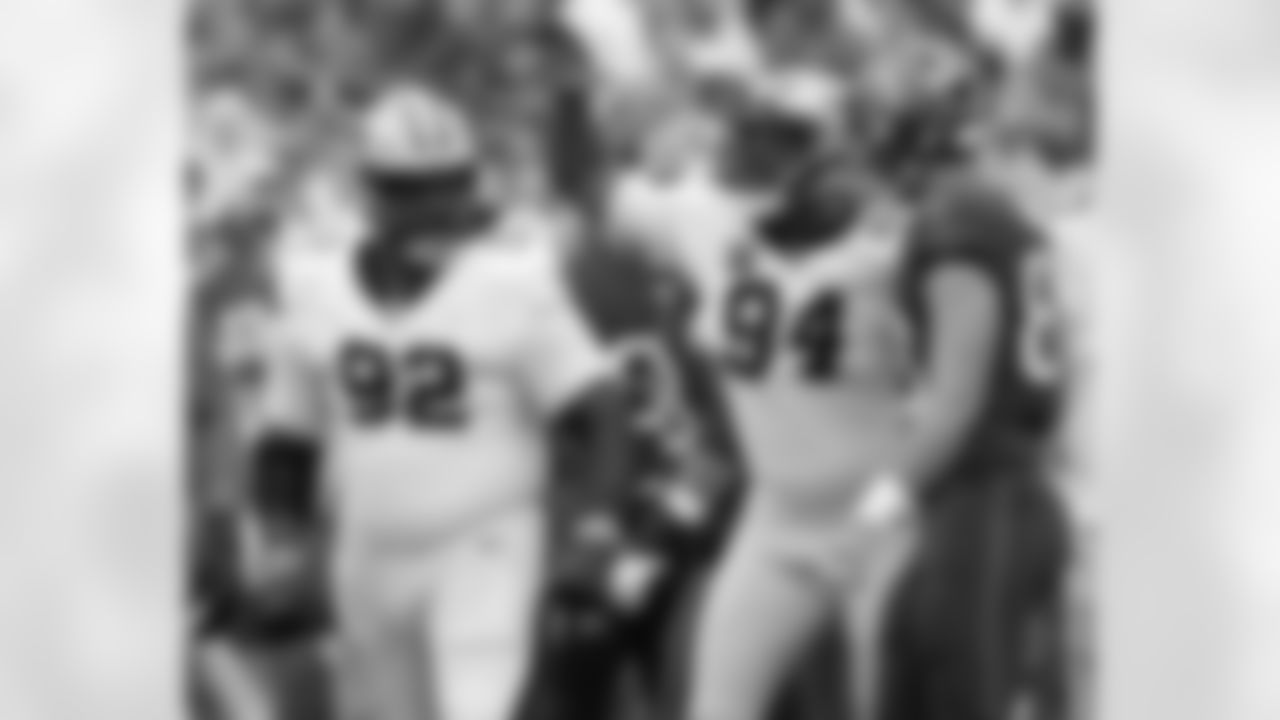 Check out the best photos of the New Orleans defense in their game against the Tampa Bay Buccaneers for Week 14 of the 2025 NFL season on Dec. 7, 2025, at Raymond James Stadium.