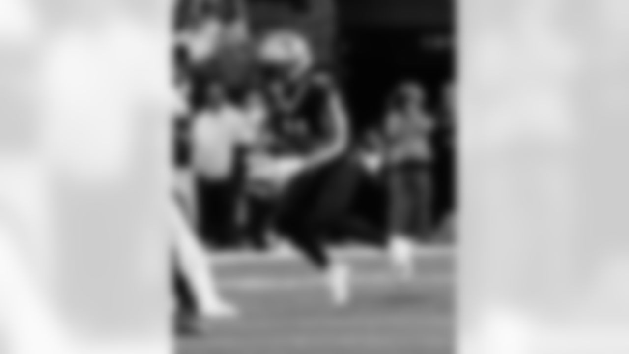 Check out the game action photos from the New Orleans Saints game against the New England Patriots for Week 6 of the 2025 NFL season on October 12, 2025 at Caesars Superdome.