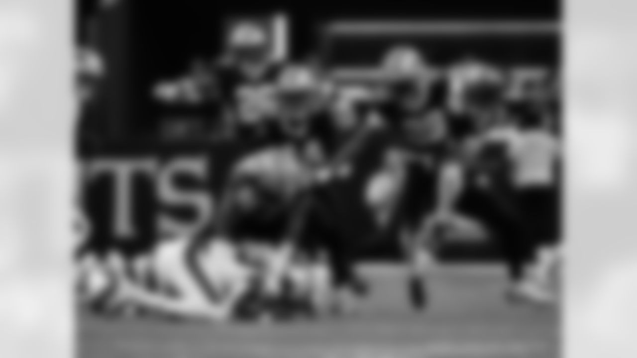 Check out the game action photos from the New Orleans Saints game against the New England Patriots for Week 6 of the 2025 NFL season on October 12, 2025 at Caesars Superdome.