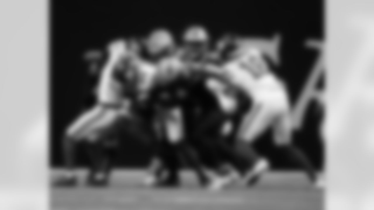Check out the game action photos from the New Orleans Saints game against the New York Giants for Week 5 of the 2025 NFL season on Oct. 5, 2025 at Caesars Superdome.