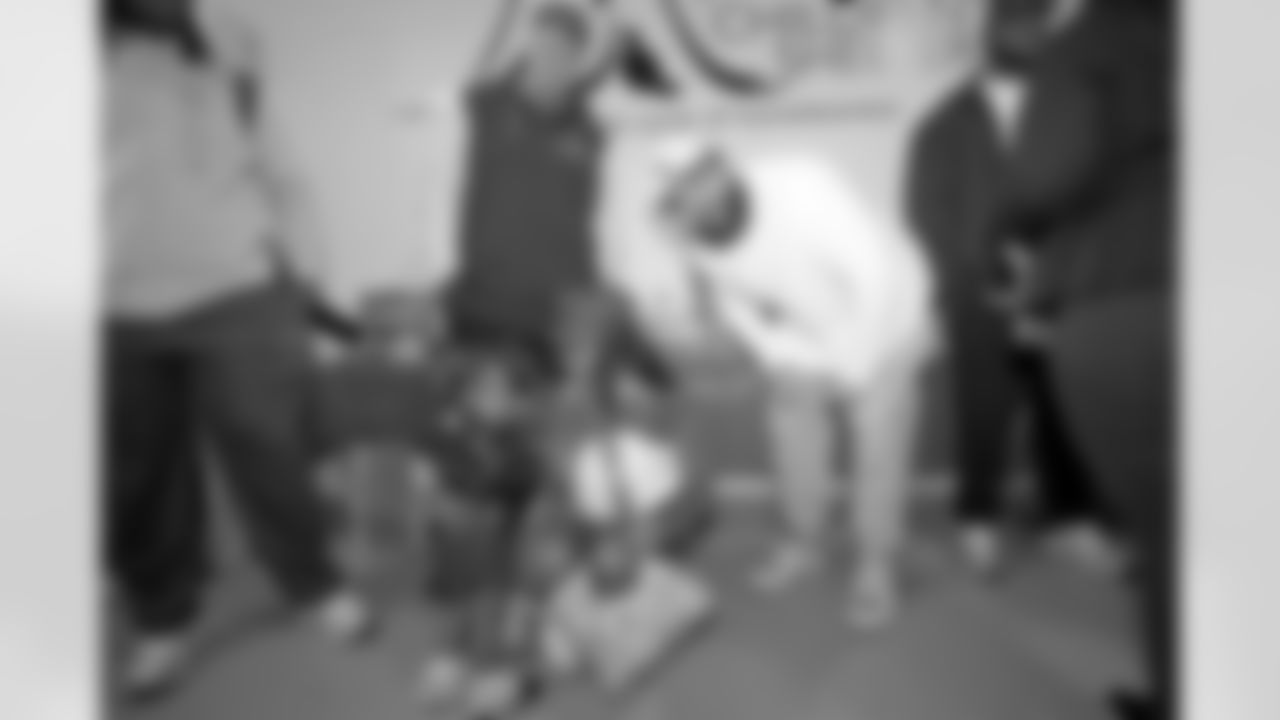 New Orleans Saints center/guard Cesar Ruiz hosted a holiday toy giveaway at the New Orleans Women and Children's Center on Tuesday, Dec. 16, 2025. The event also featured appearances by fellow Saints players center Erik McCoy, linebacker Torricelli Simpkins III, wide receiver Easton Kilty, and offensive tackle William Sherman to spread holiday cheer to children and families in the community.