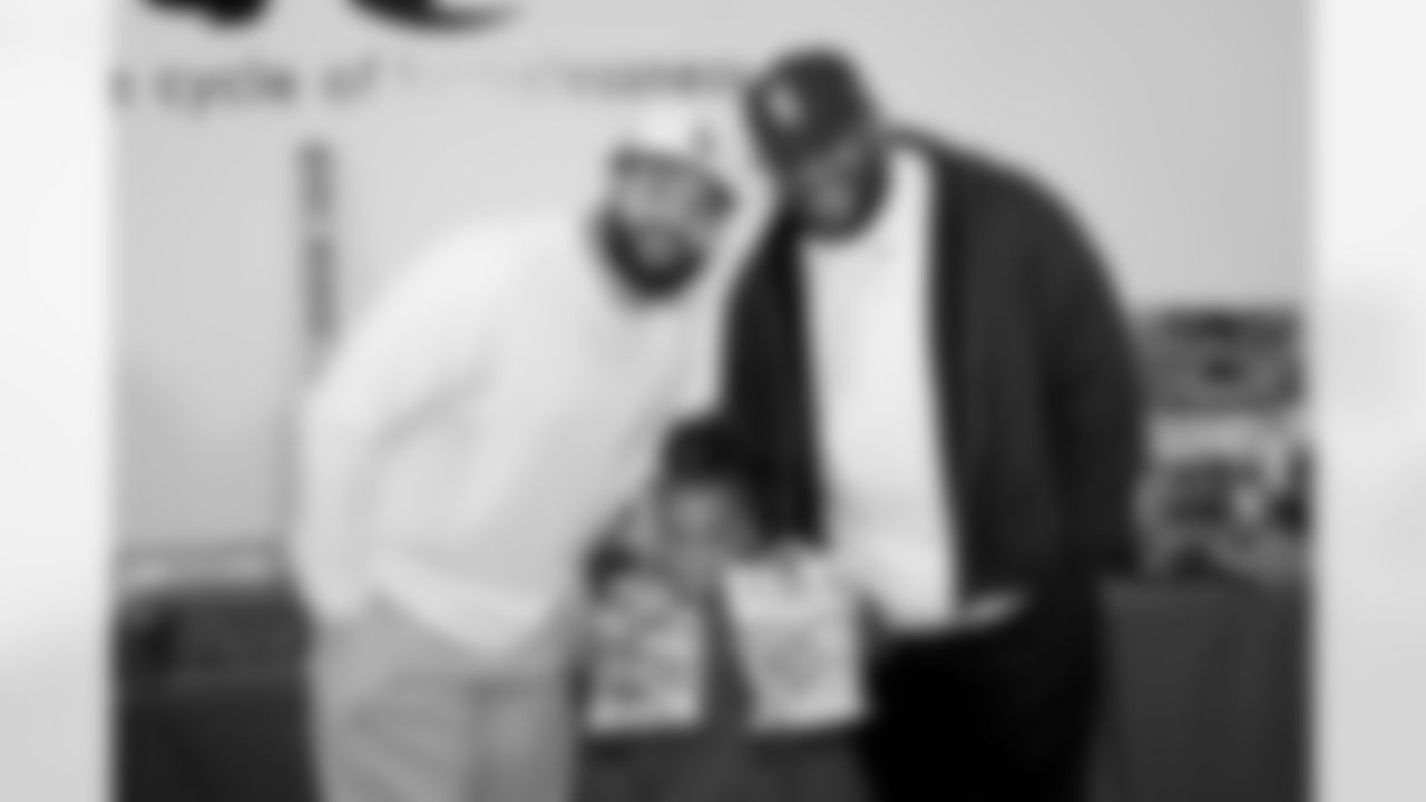 New Orleans Saints center/guard Cesar Ruiz hosted a holiday toy giveaway at the New Orleans Women and Children's Center on Tuesday, Dec. 16, 2025. The event also featured appearances by fellow Saints players center Erik McCoy, linebacker Torricelli Simpkins III, wide receiver Easton Kilty, and offensive tackle William Sherman to spread holiday cheer to children and families in the community.