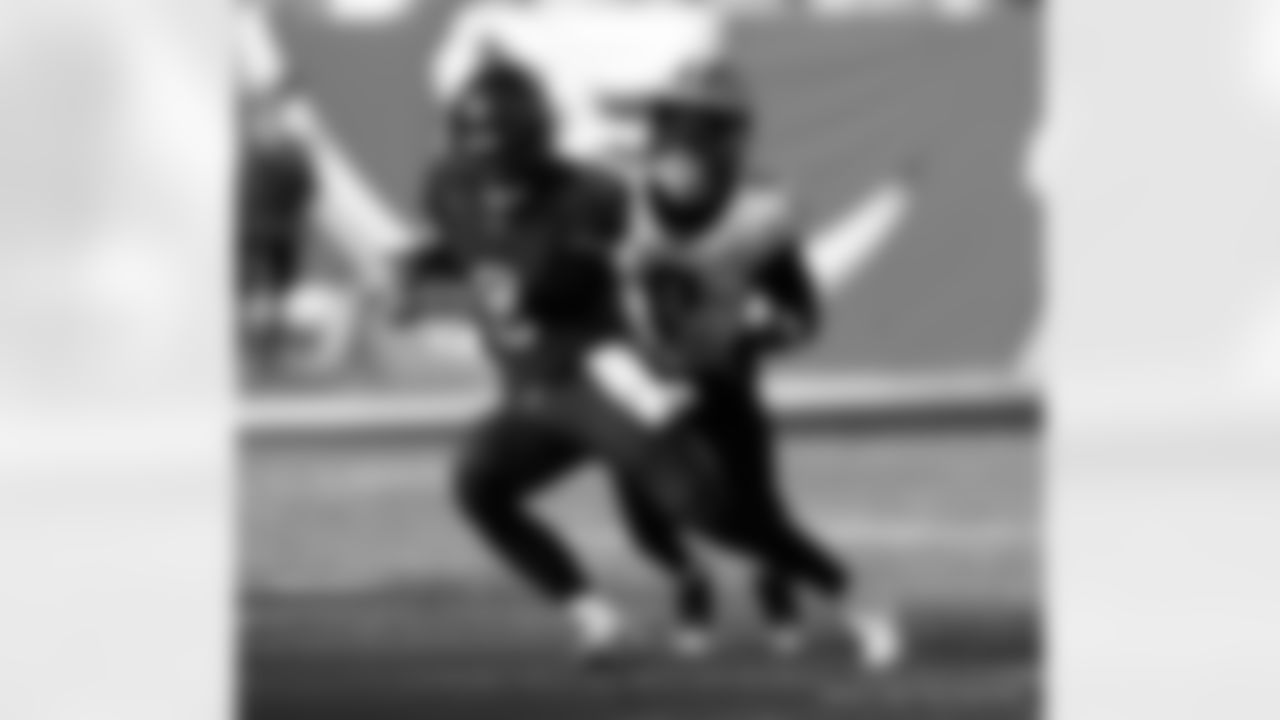 S Ugo Amadi (0) in action during the New Orleans Saints game against the Tampa Bay Buccaneers for Week 18 of the 2024 NFL Season on Jan. 5, 2025 at Raymond James Stadium.