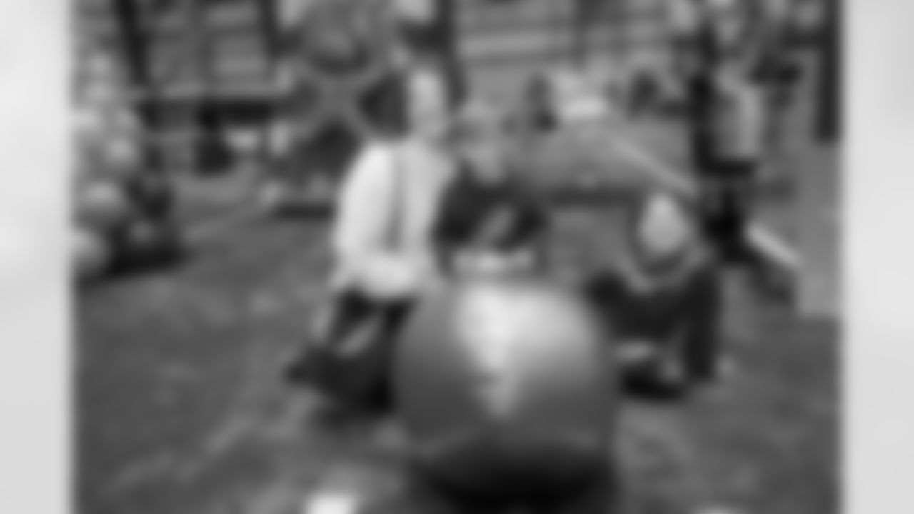 New Orleans Saints wide receiver Mason Tipton and linebacker Pete Werner joined members of the Saints Kids Club presented by Entergy, as well as the Pelicans and Saints Crib Clubs presented by Ochsner Children's Hospital, at the 2025 Holiday Huddle event on Wednesday, Dec. 10, 2025. Attendees enjoyed holiday-themed activities plus a Play Football Experience.