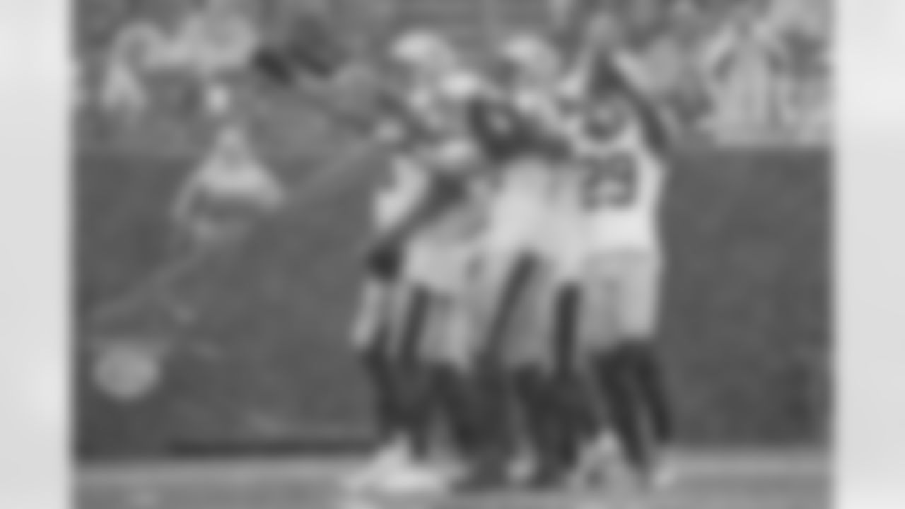 Check out the game action photos from the New Orleans Saints game against the Tampa Bay Buccaneers for Week 14 of the 2025 NFL season on Dec. 7, 2025 at Raymond James Stadium.