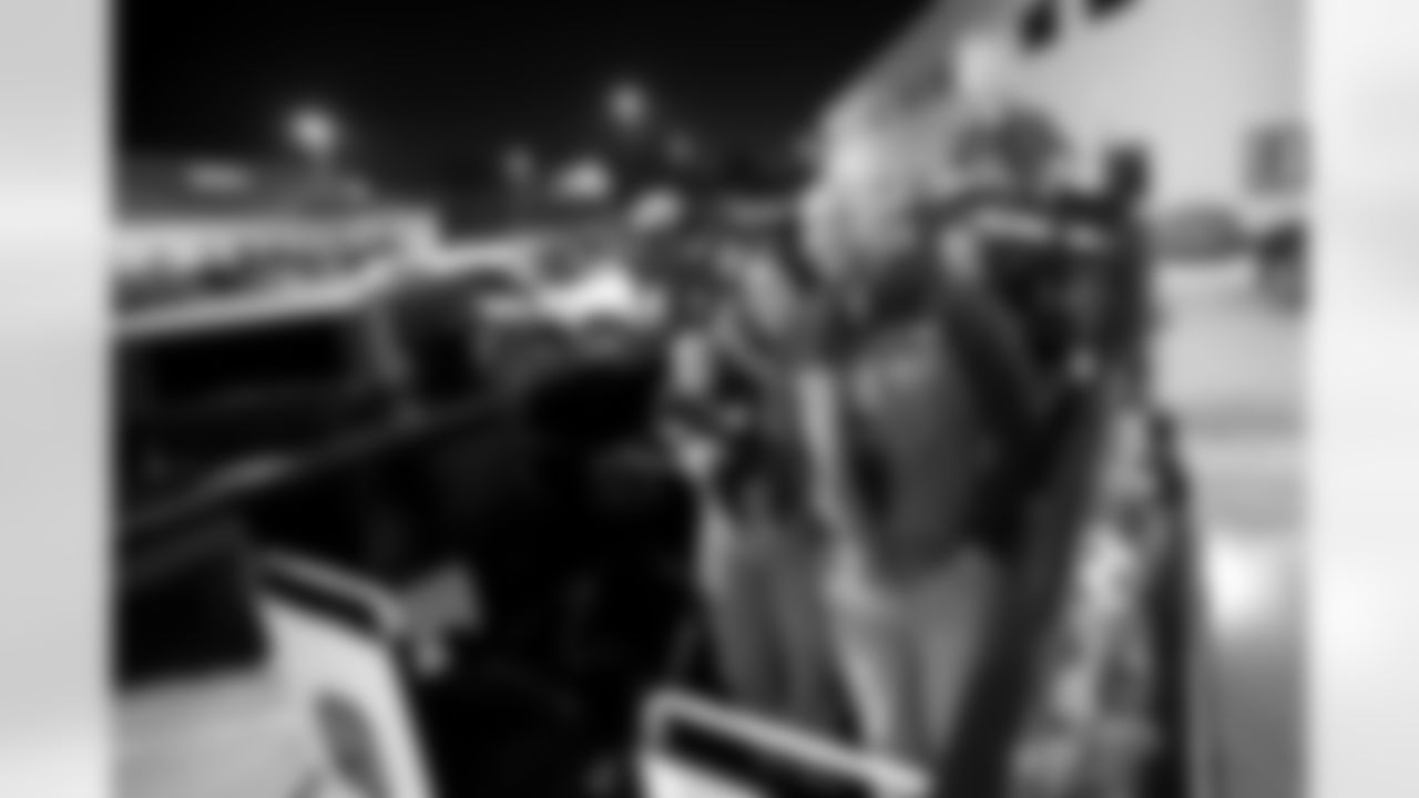 New Orleans Saints wide receiver Mason Tipton and linebacker Pete Werner joined members of the Saints Kids Club presented by Entergy, as well as the Pelicans and Saints Crib Clubs presented by Ochsner Children's Hospital, at the 2025 Holiday Huddle event on Wednesday, Dec. 10, 2025. Attendees enjoyed holiday-themed activities plus a Play Football Experience.